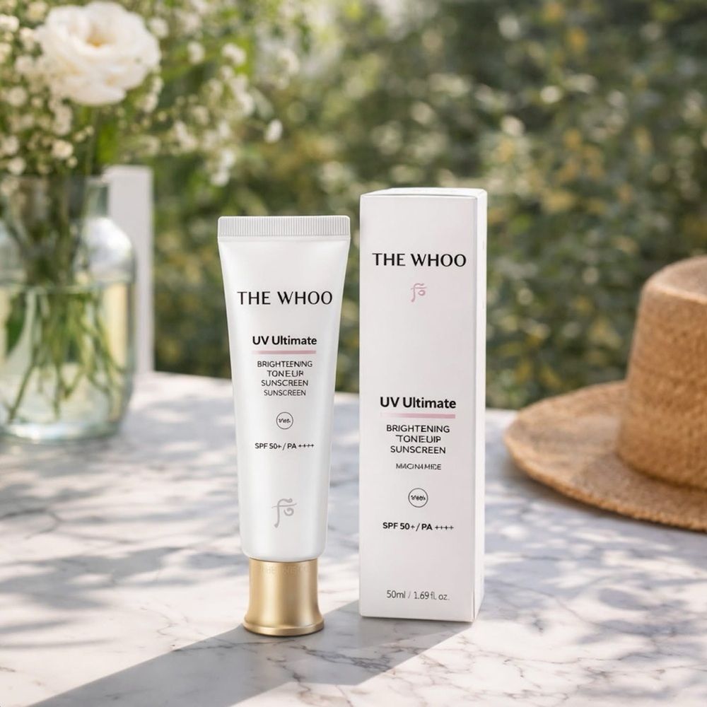 The Whoo UV Ultimate Brightening Tone-up Sunscreen 50ml/ SPF50+/PA++++